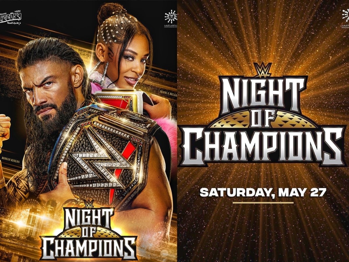 “Bianca vs Roman is going to be a banger” – Wrestling Twitter trolls WWE for a lame Night of Champions official poster 