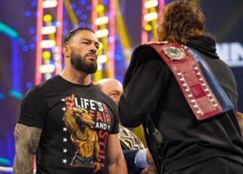 Roman Reigns mentions The Bloodline