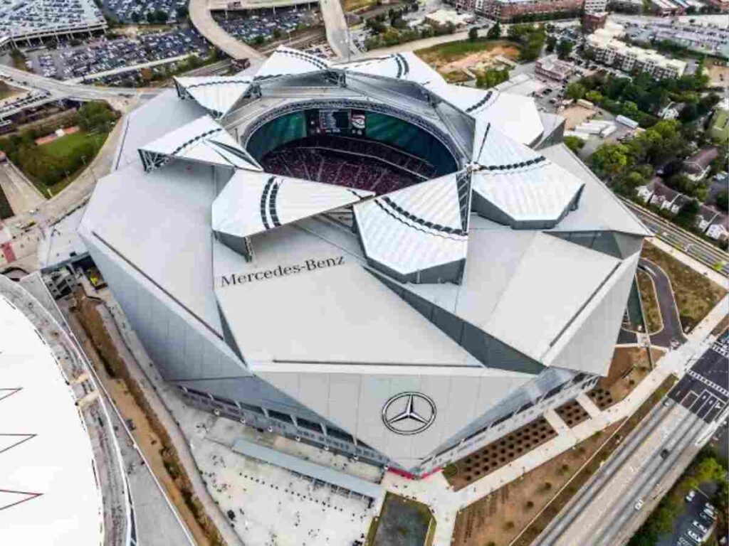 3- Mercedes Benz Superdome (New Orleans Saints)