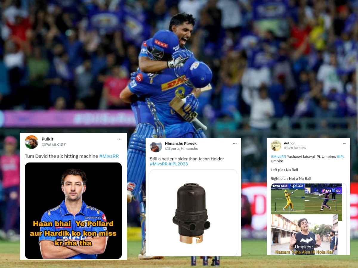 “1000th IPL match fixed??”- Twitter abuzz with memes after MI pull off sensational victory over RR