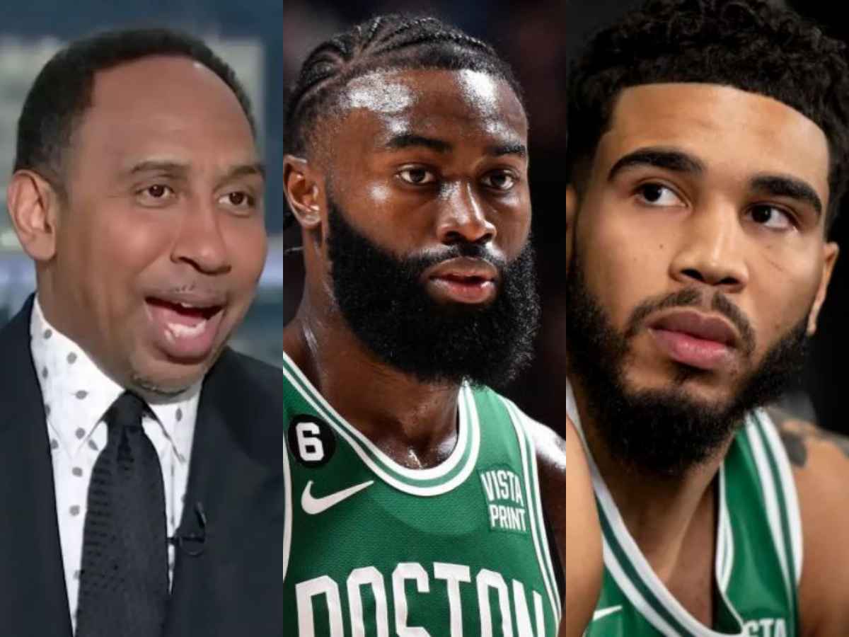 Stephen A. Smith takes a JIBE at Jayson Tatum for not being as reliable as Jaylen Brown for Boston Celtics