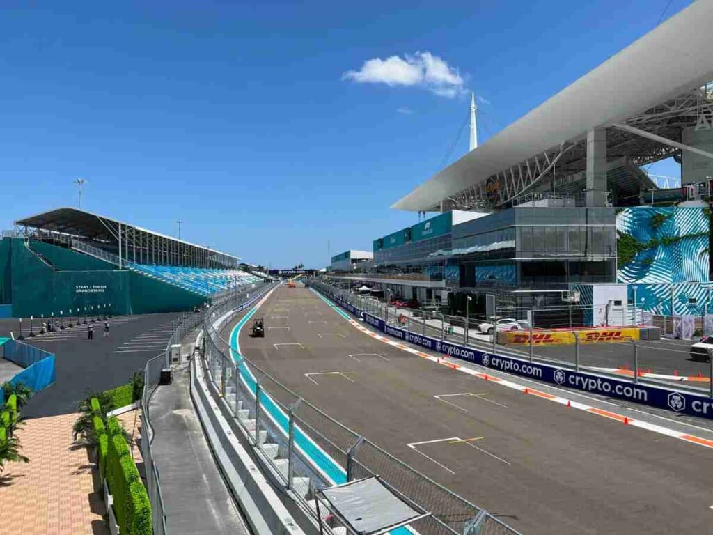 There is some possibility of rain at the F1 Miami GP 2023