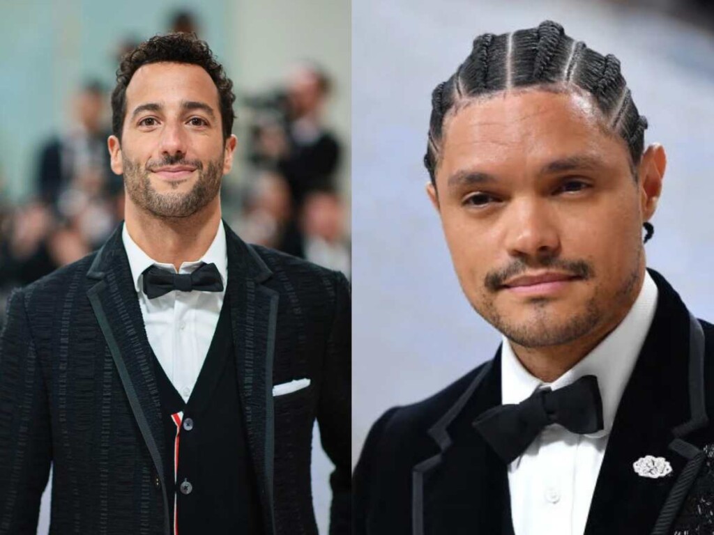 Daniel Ricciardo (L) | Trevor Noah (R)