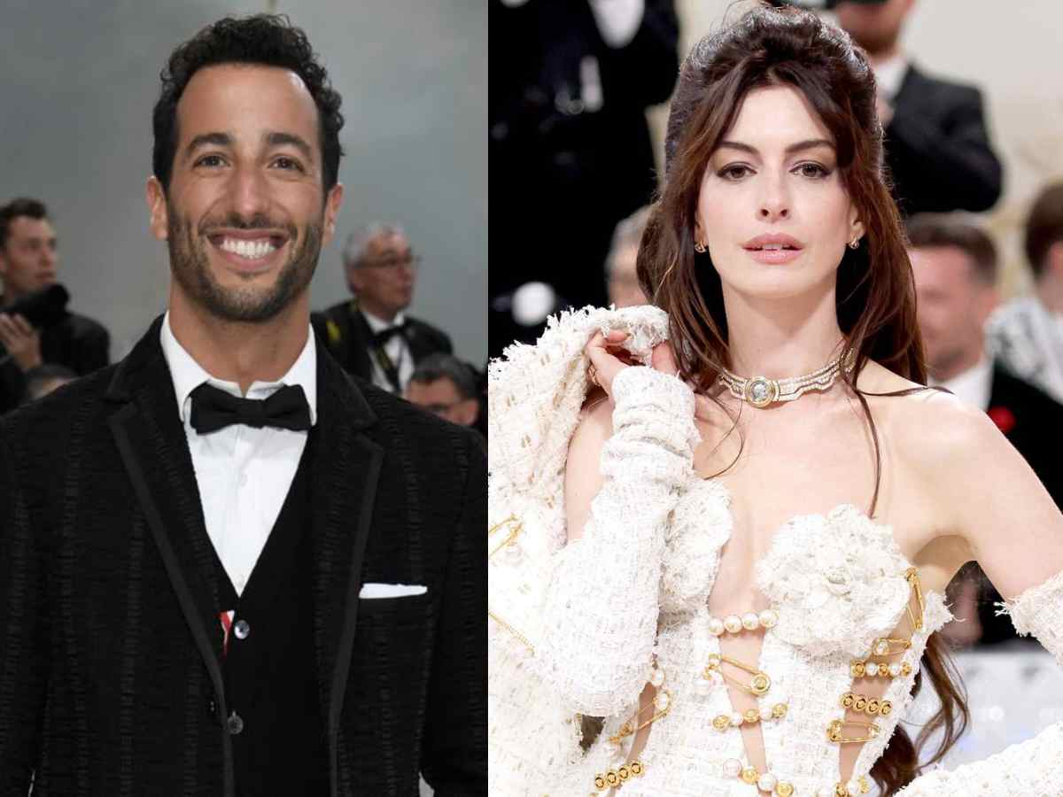 ‘What just happened?’ Daniel Ricciardo recalls feeling ‘stunned’ while meeting Anne Hathaway at the Met Gala