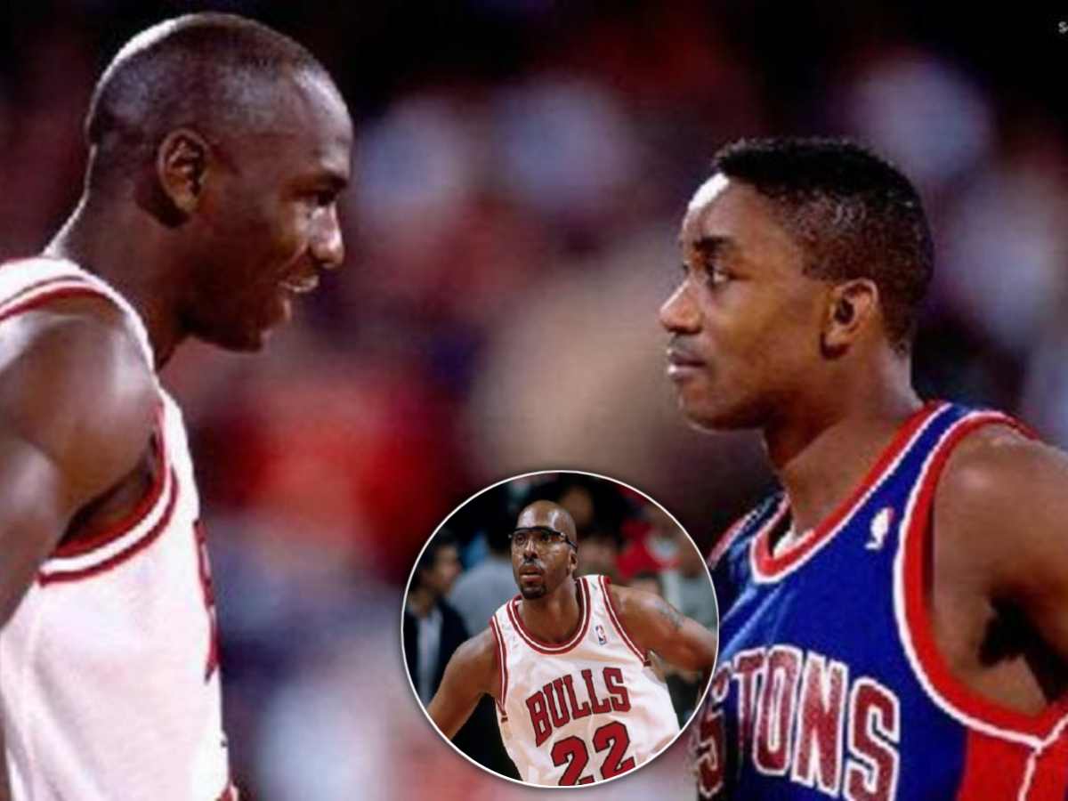 Michael Jordan wouldn't let John Salley ride in his Ferrari after the  Pistons beat Bulls