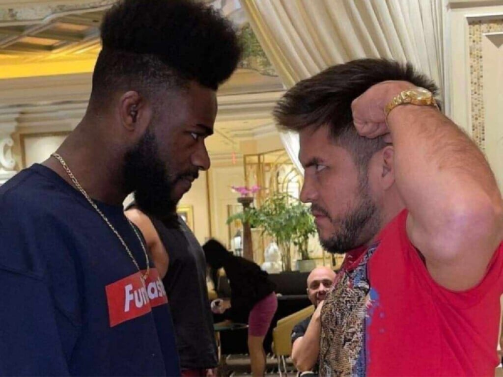 Aljamain Sterling and Henry Cejudo (Image via MMA News)
