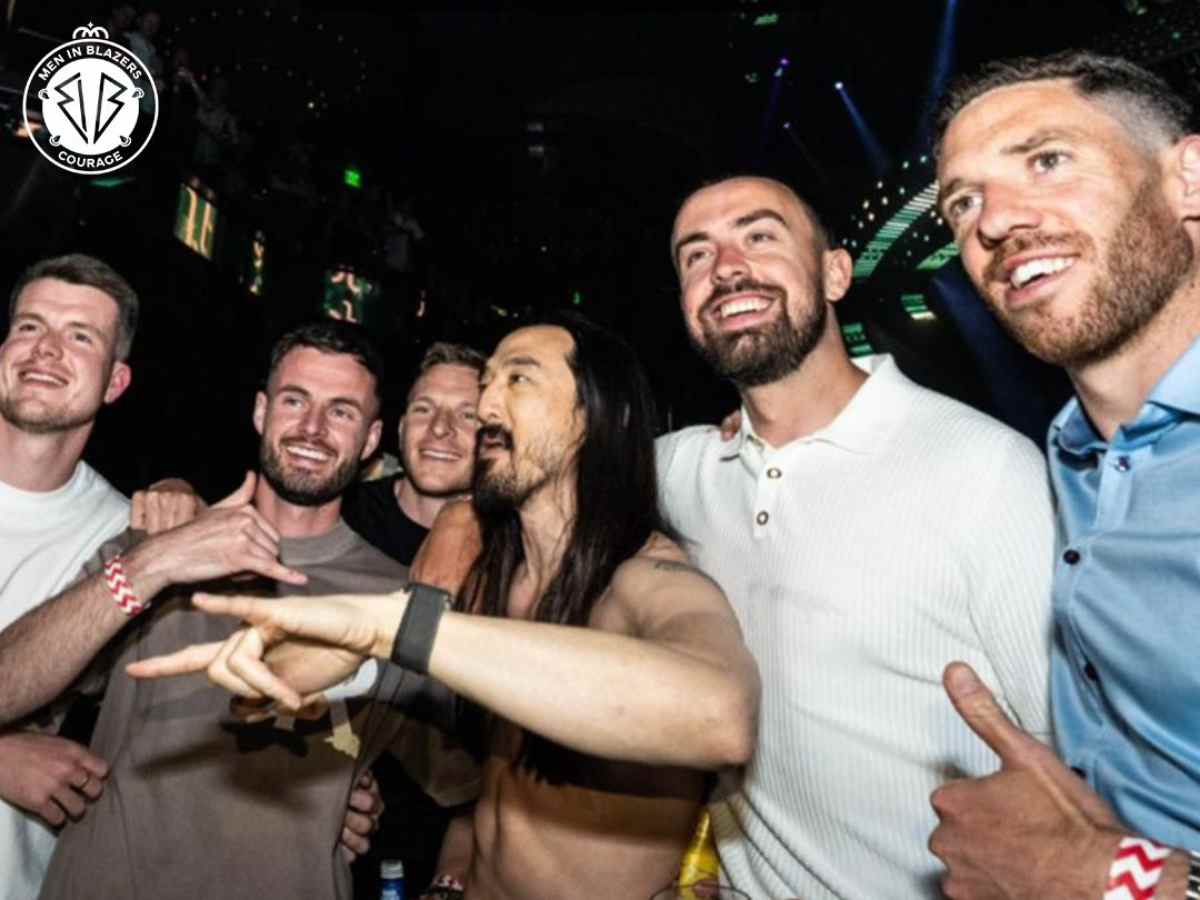 WATCH: Ryan Reynolds’ Wrexham players enjoy DJ night and cigars during a sponsored trip to Las Vegas after National League win