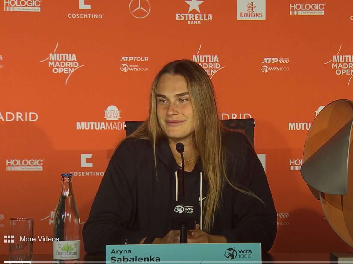 “I’ve done nothing bad!” Aryna Sabalenka believes the hate she receives because of her nationality ‘won’t change’