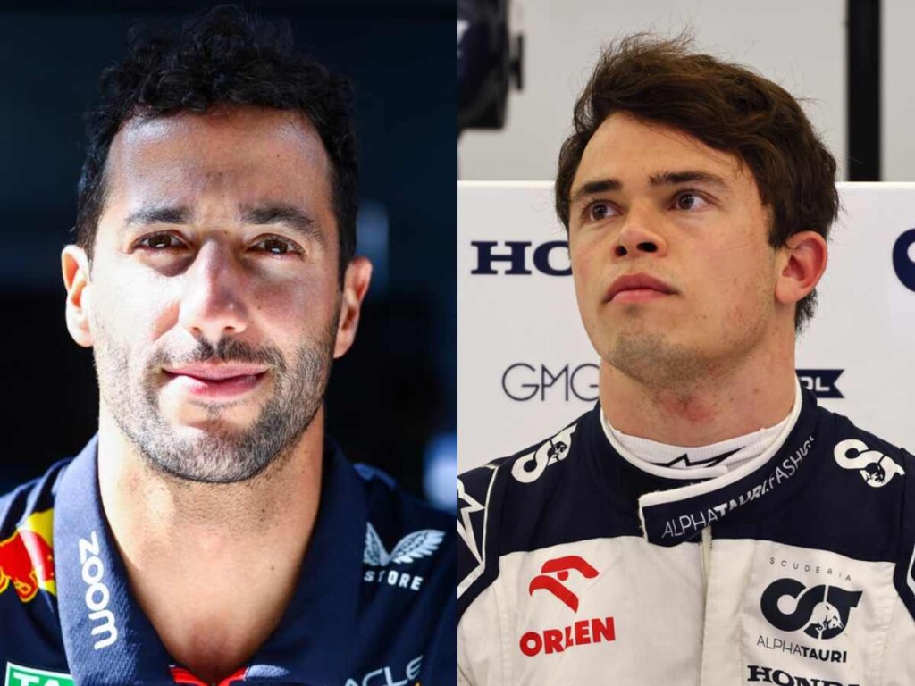 Daniel Ricciardo (L) | Nyck de Vries (R)