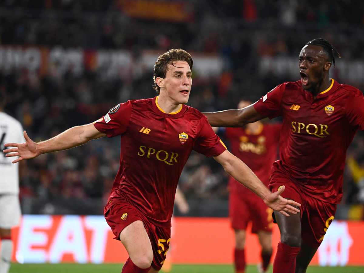 “Kid has a bright future”- Fans hail 20-year-old Edoardo Bove after his brilliant strike gives Roma an advantage in Europa semifinals