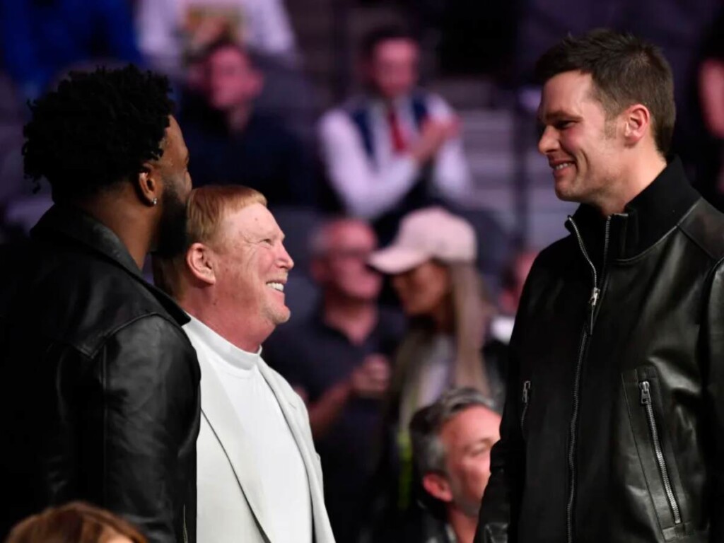 Tom Brady and Mark Davis