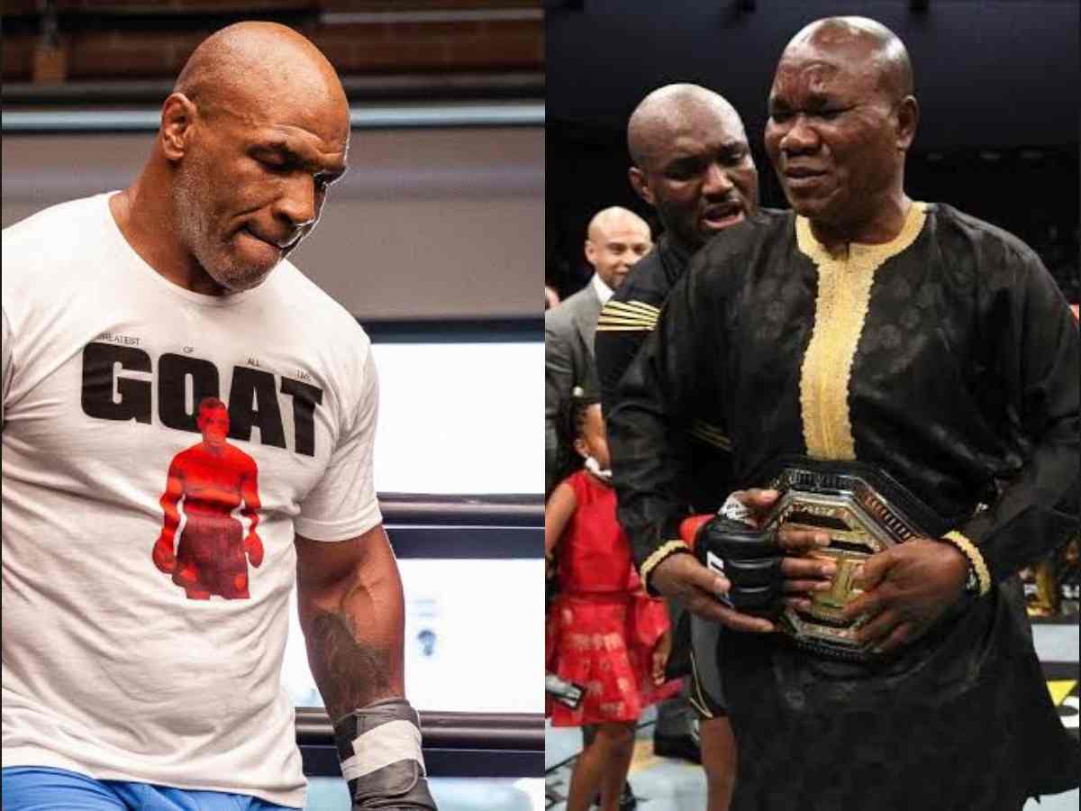 ‘Caused a couple fights in my house,’ Kamaru Usman reveals how Mike Tyson riled up his father during PPV boxing match