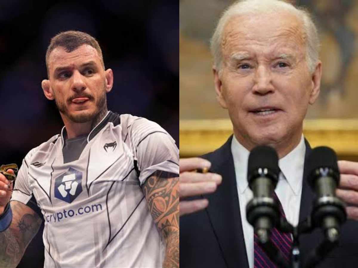 “Wouldn’t make it up the octagon steps” – Brazilian fighter leaves Twitter in splits after ridiculous Joe Biden question