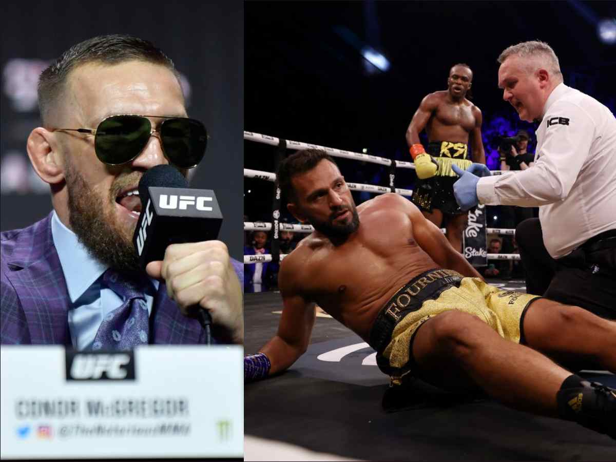 ‘Fair play,” Conor McGregor backs KSI’s brutal elbow against Joe Fournier amidst brutal criticism