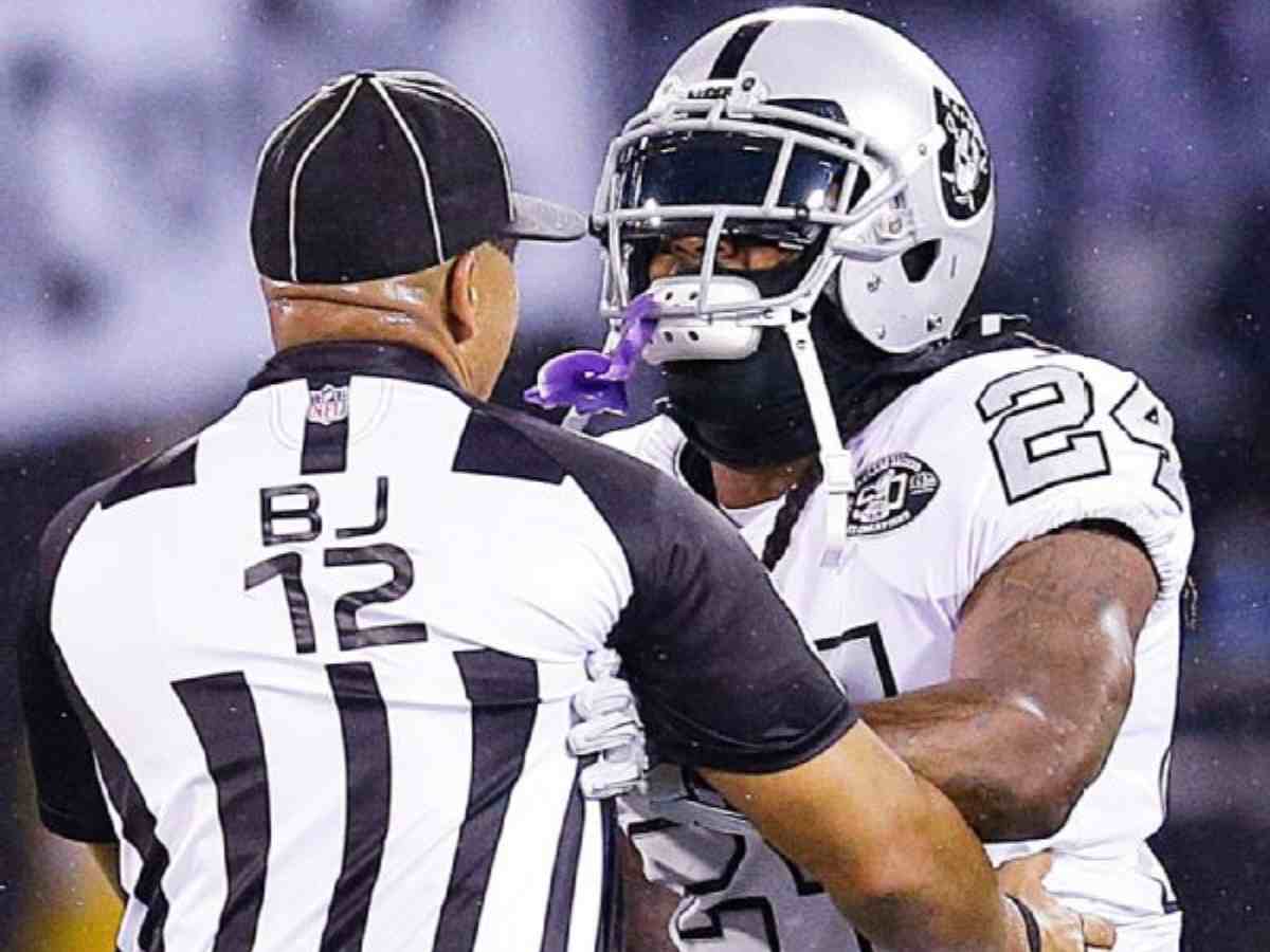 “I forgot that we’re on a motherf*****g national stage,” Marshawn Lynch once got ejected for brutally shoving a referee to protect his ‘little cousin’ Marcus Peters