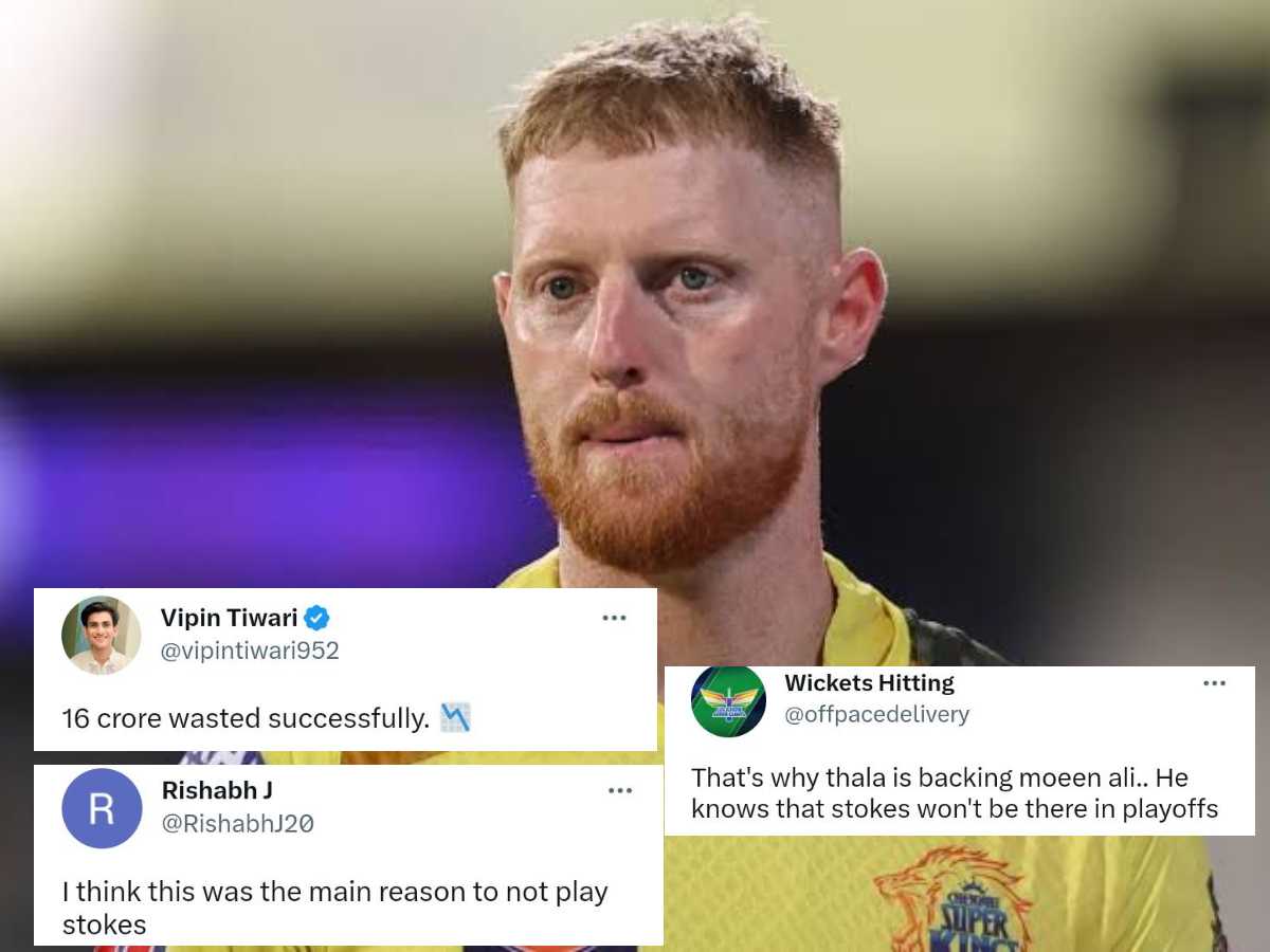 “Money heist season 6”- Netizens criticize Ben Stokes for leaving CSK camp to return home for Ashes