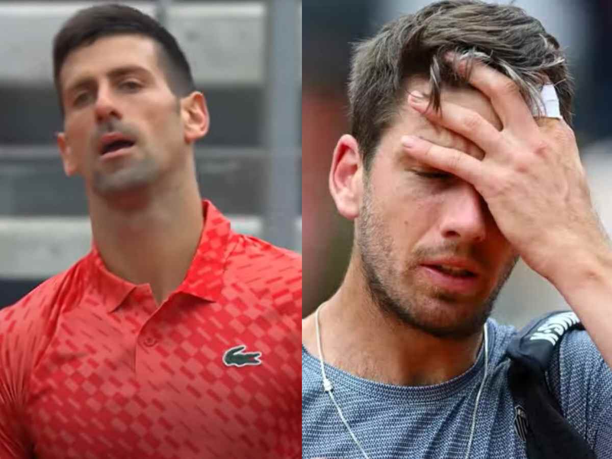 “Can’t blame Nole” – Tennis Twitter DEFENDS Novak Djokovic’s frosty handshake at the net with Cameron Norrie after the Brit’s unnecessary antics