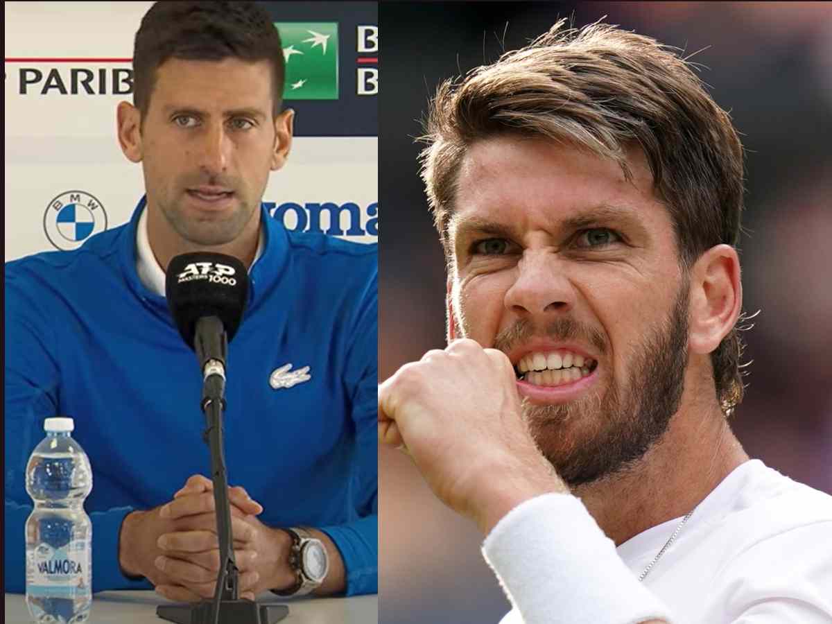 “Don’t know why he does that” Novak Djokovic WHACKS Cameron Norrie for his unnecessary mid-match antics in Rome