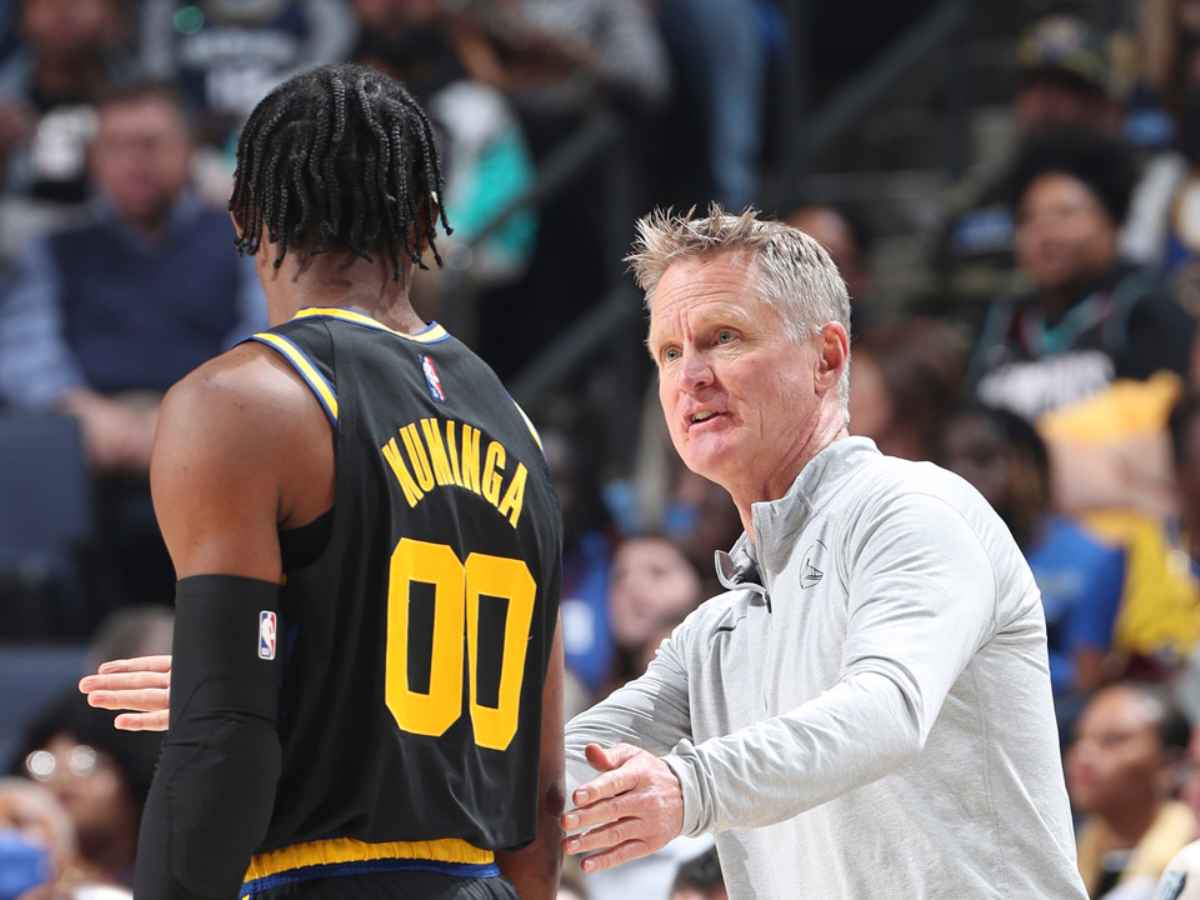 “Fire this man” – NBA Twitter FURIOUS about Steve Kerr’s justification on Jonathan Kuminga’s dry postseason