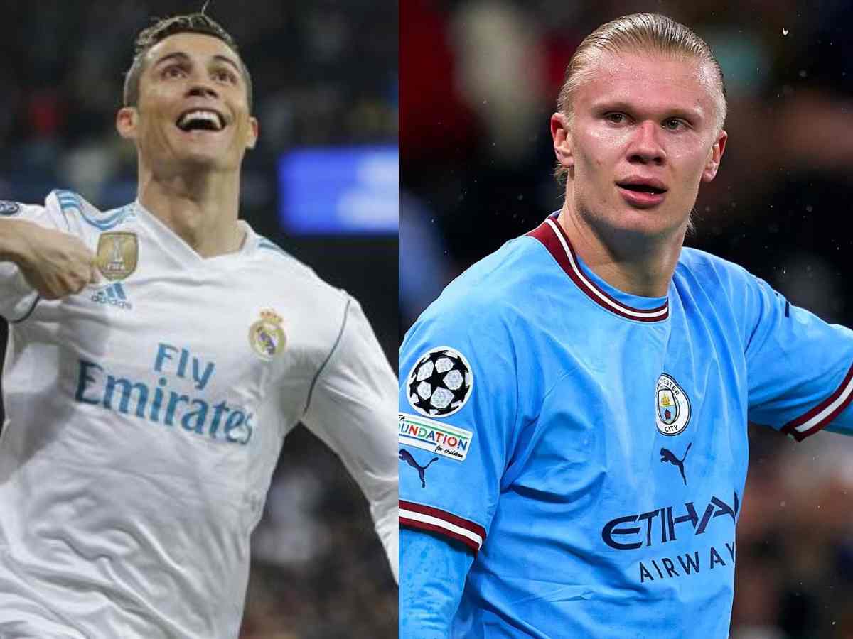 Erling Haaland just ‘five’ miles apart surpassing Cristiano Ronaldo’s unmatchable record at Champions League