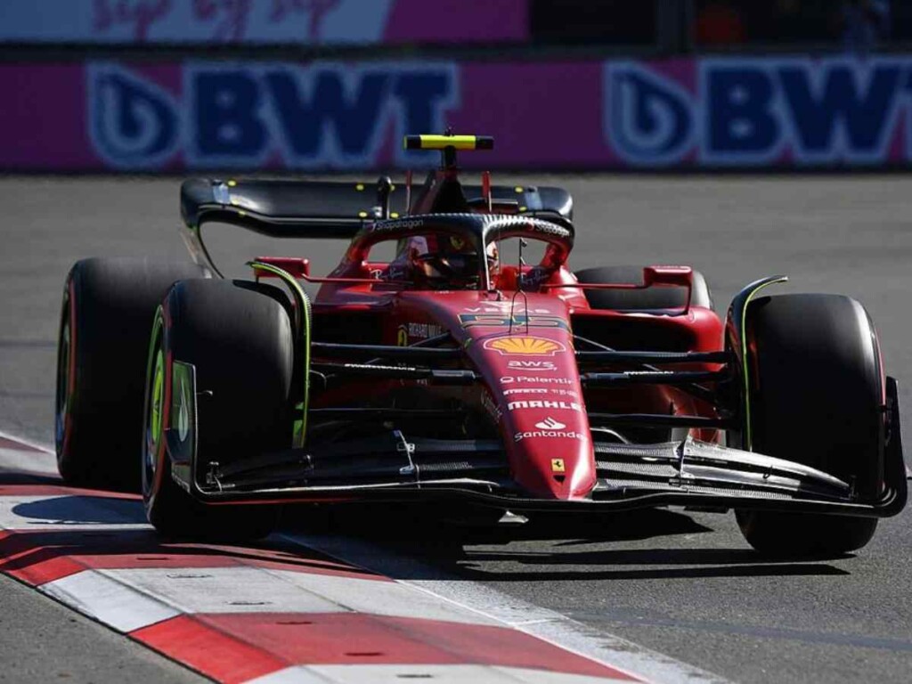 Carlos Sainz at Baku