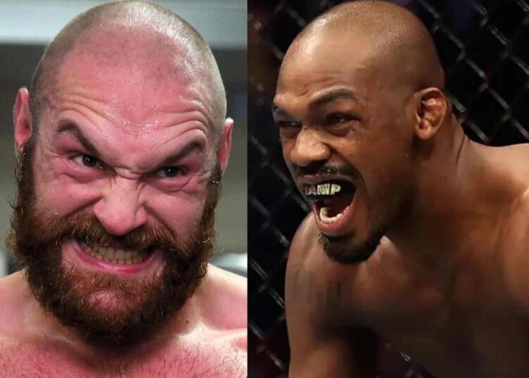 Tyson Fury and Jon Jones feud