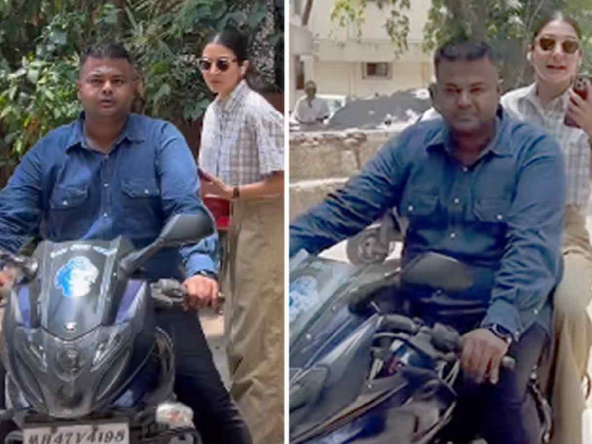 Mumbai Traffic Police fines Anushka Sharma’s bodyguard for riding without helmet and driving without license