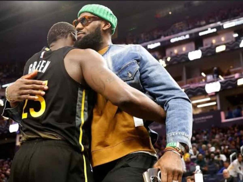 Draymond Green and LeBron James (Credits: Marca)