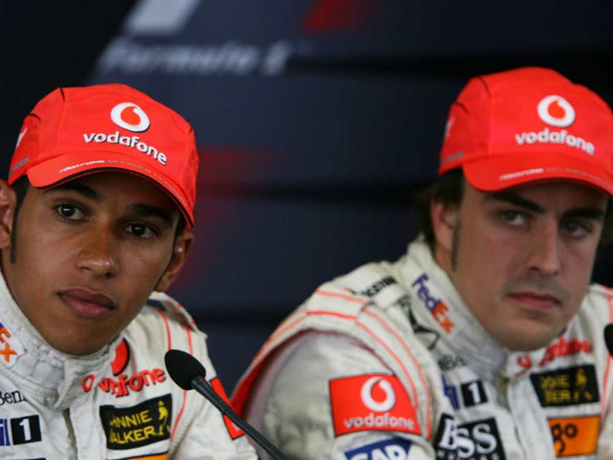 When Fernando Alonso justified racial abuse towards Lewis Hamilton during their 2008 title fight