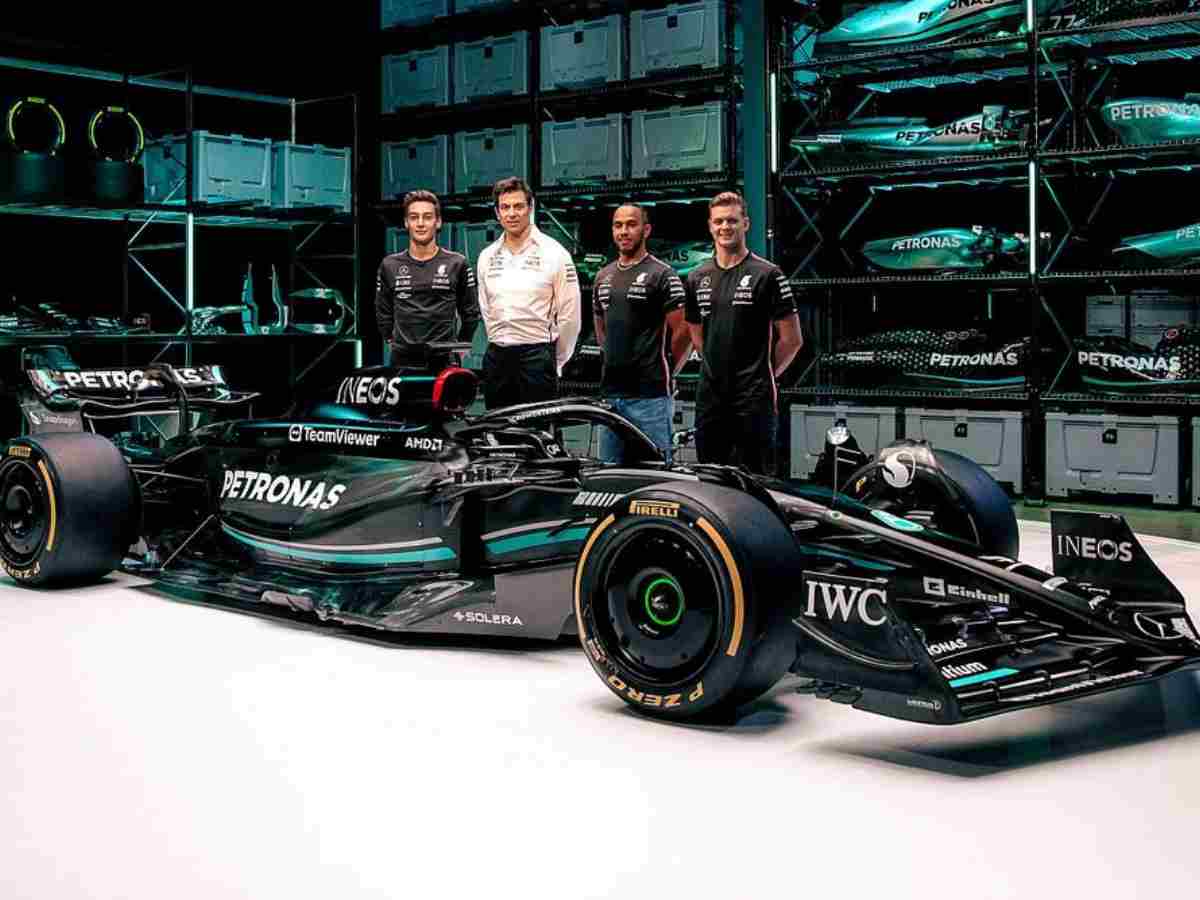 “There better be a rocket ship coming out of that garage” – Fans react as Mercedes tease a major upgrade to salvage their 2023 F1 season