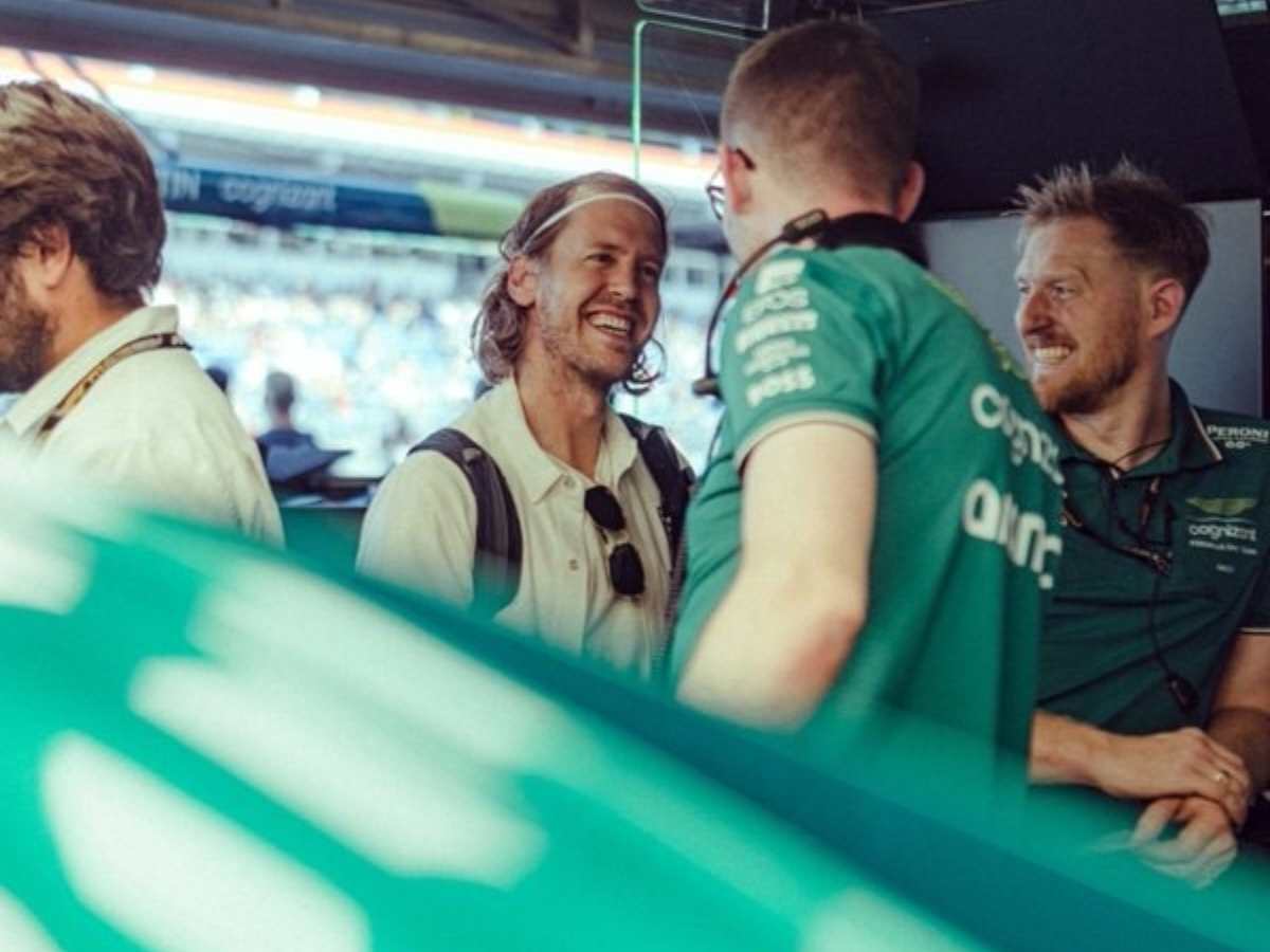 WATCH: “In talk for a seat at AMR?”- Fans react as Sebastian Vettel returns to the paddock at Monaco GP