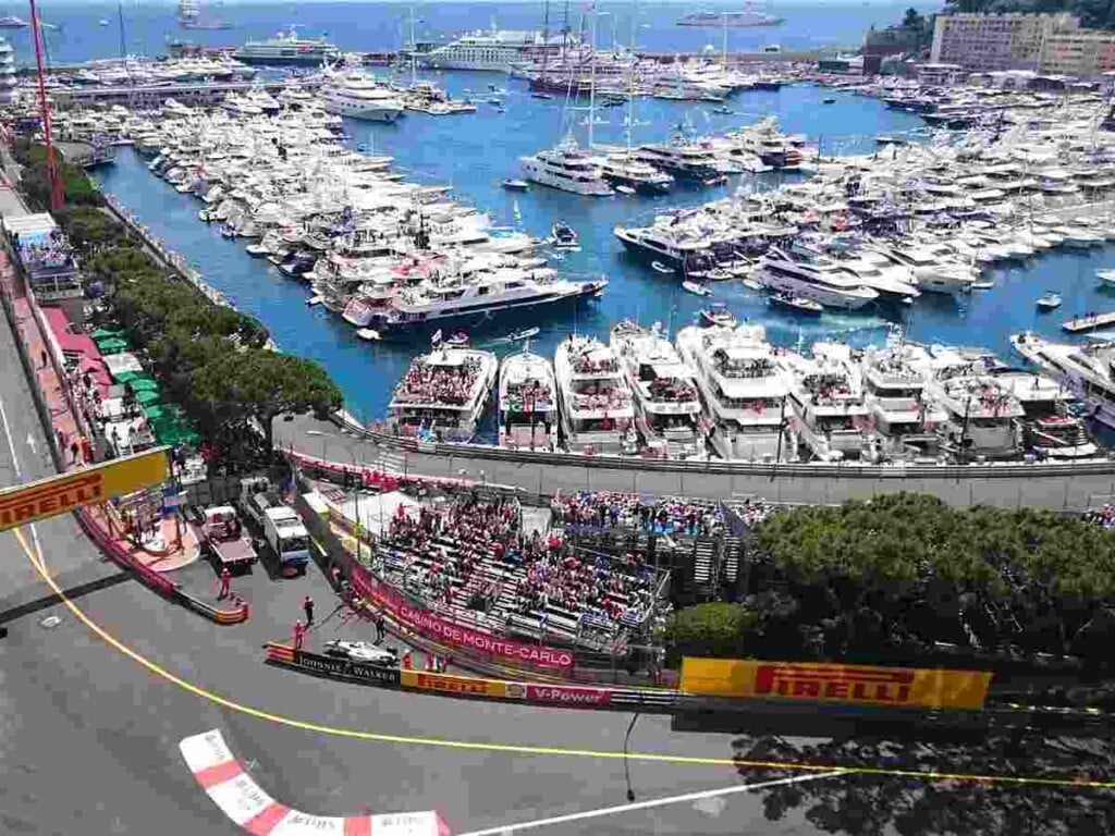 Monaco Street Circuit's first turn