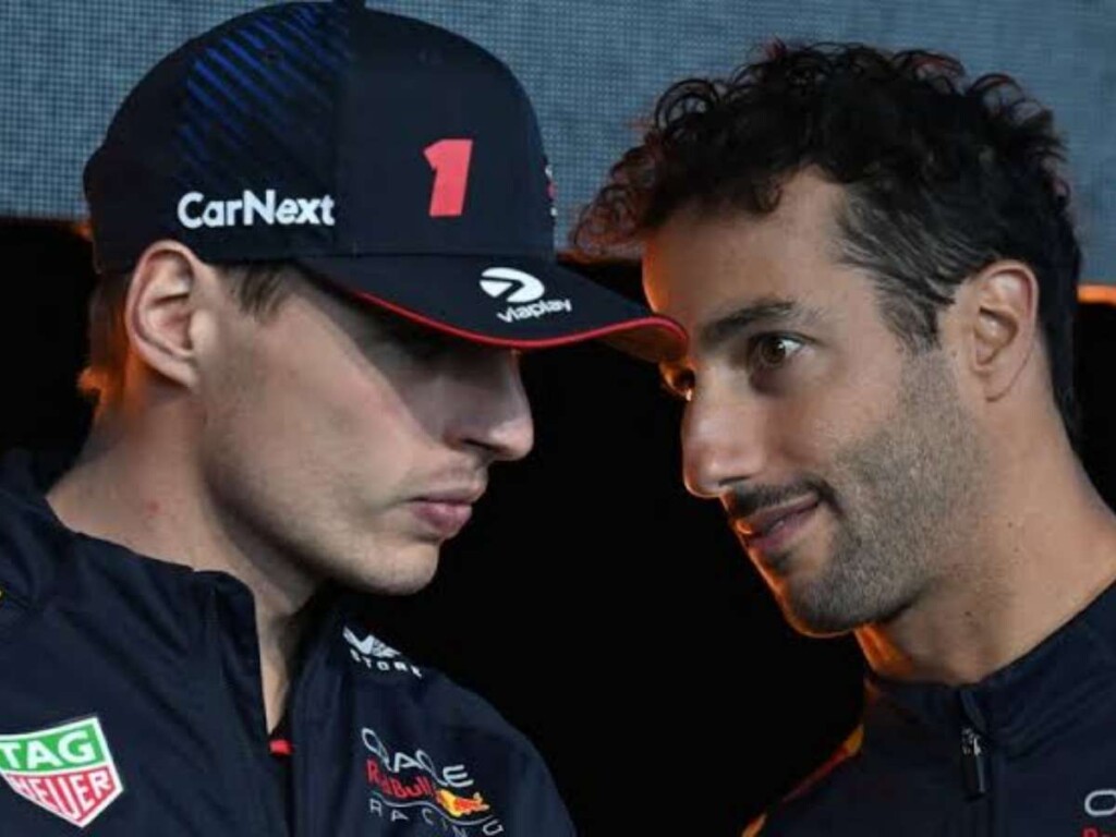 Max Verstappen and Daniel Ricciardo