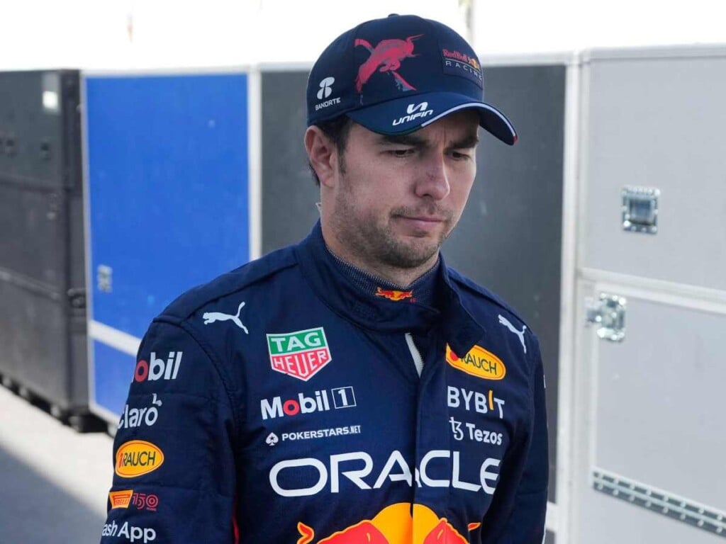 Red Bull's Sergio Perez qualified 20th for the Monaco GP