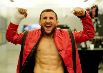 Merab Dvalishvili got the MJ jacket back