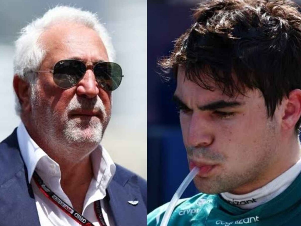 Lawrence Stroll and son, Lance Stroll