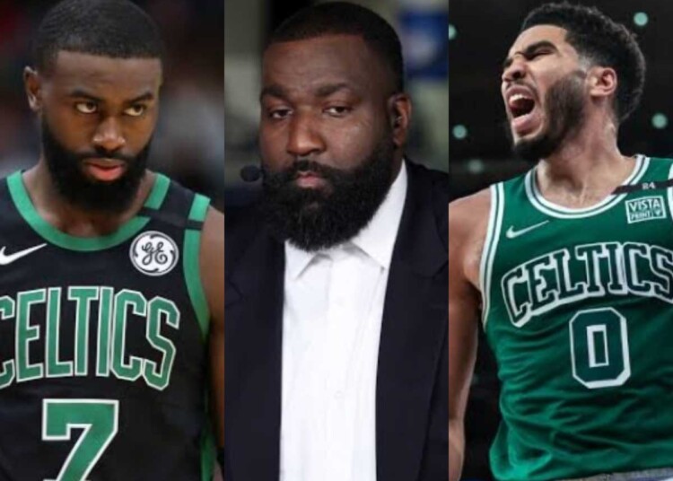 Jaylen Brown, Kendrick Perkins và Jayson Tatum
