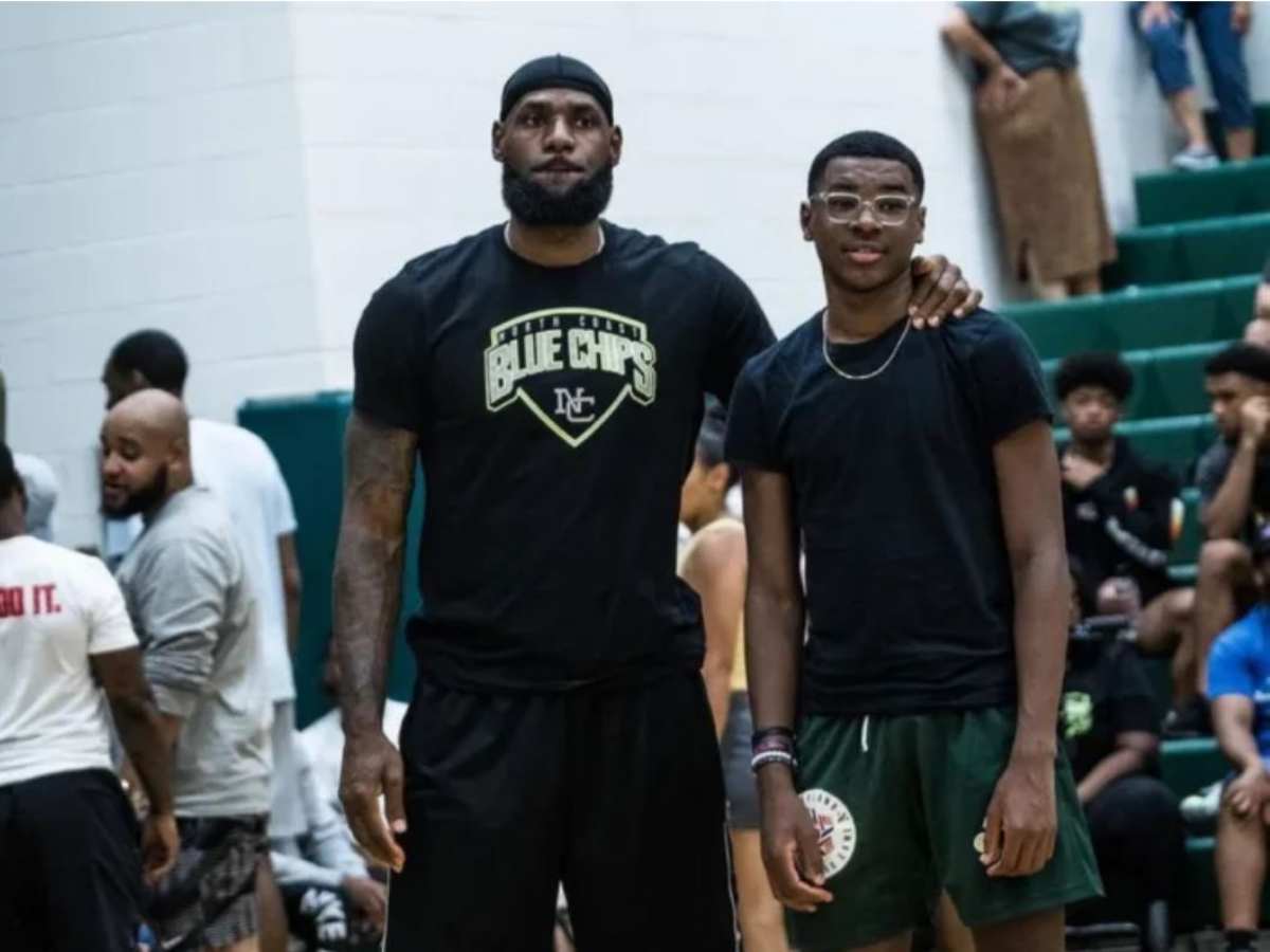 “LeBron, Bronny, and Bryce would be a superteam” – LeBron James’ son on Lakers’ ‘scouting’ priority has NBA fans FANTASIZING