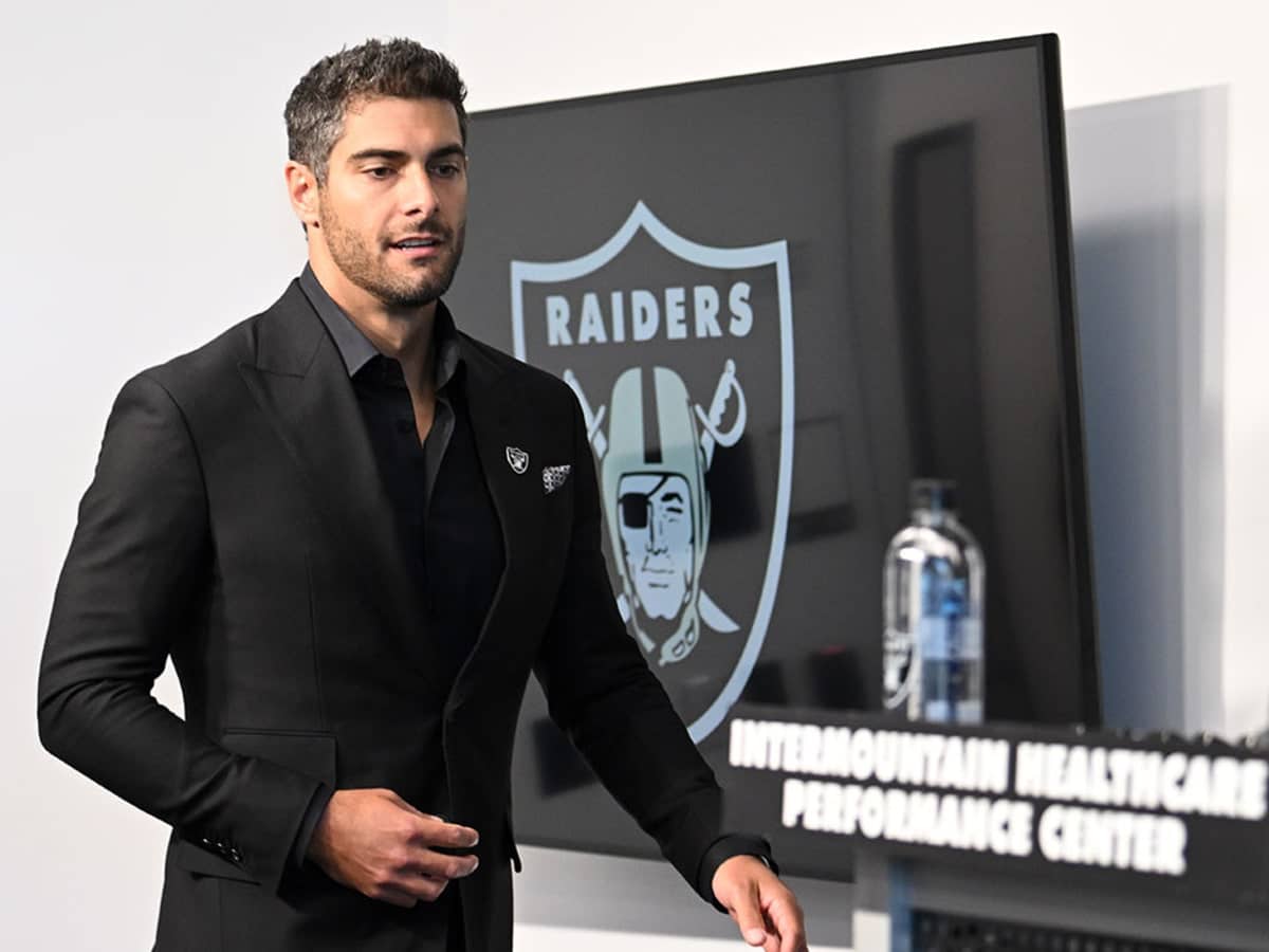 Jimmy Garoppolo set to lose a WHOPPING $22.5 million if he doesn’t pass a physical by the time the season starts for the Raiders