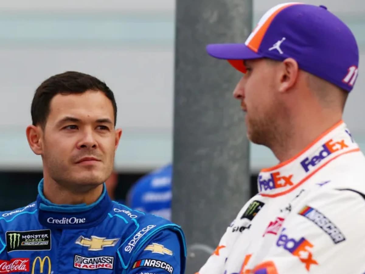 Kyle Larson calls out close friend Denny Hamlin for being a hypocrite