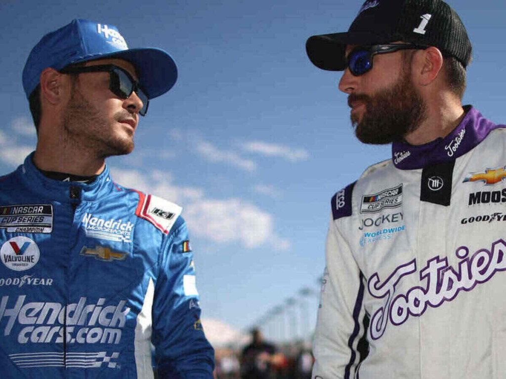 Kyle Larson and Ross Chastain 2