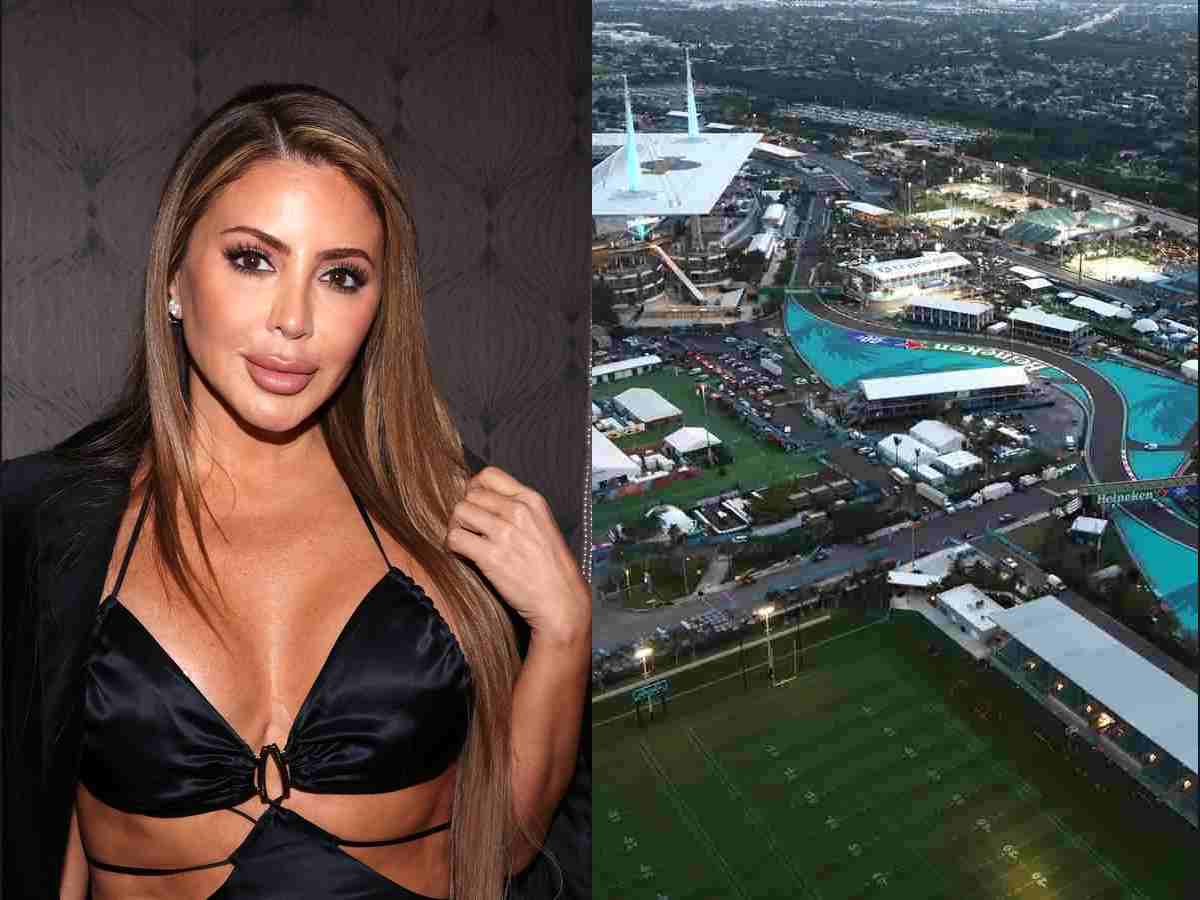 ‘Real Housewives’ icon Larsa Pippen attends Miami GP with her boyfriend  Marcus Jordan