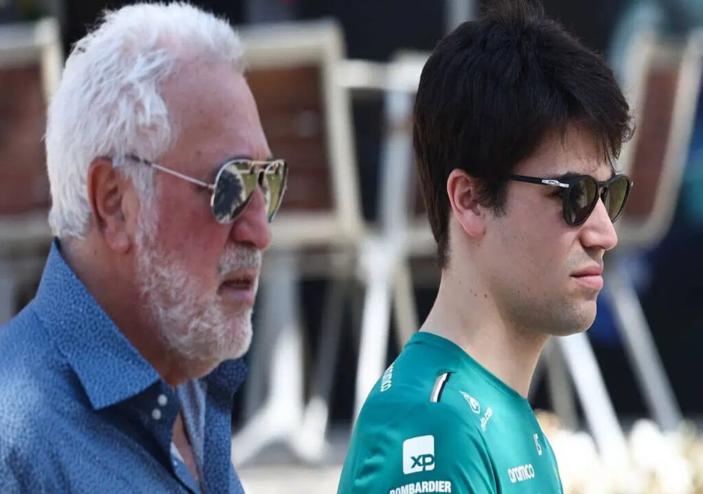 Lawrence and Lance Stroll(Credits: The SportsRush)