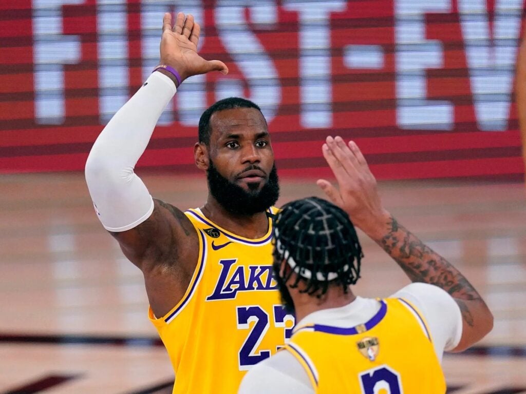 LeBron James and Lakers take Game 1 of NBA Finals. 1