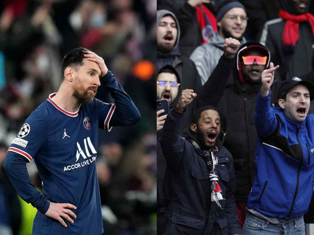 WATCH: “Son of a b*tch; Should fire Messi”- Fans gather outside PSG headquarters chanting slogans against Lionel Messi