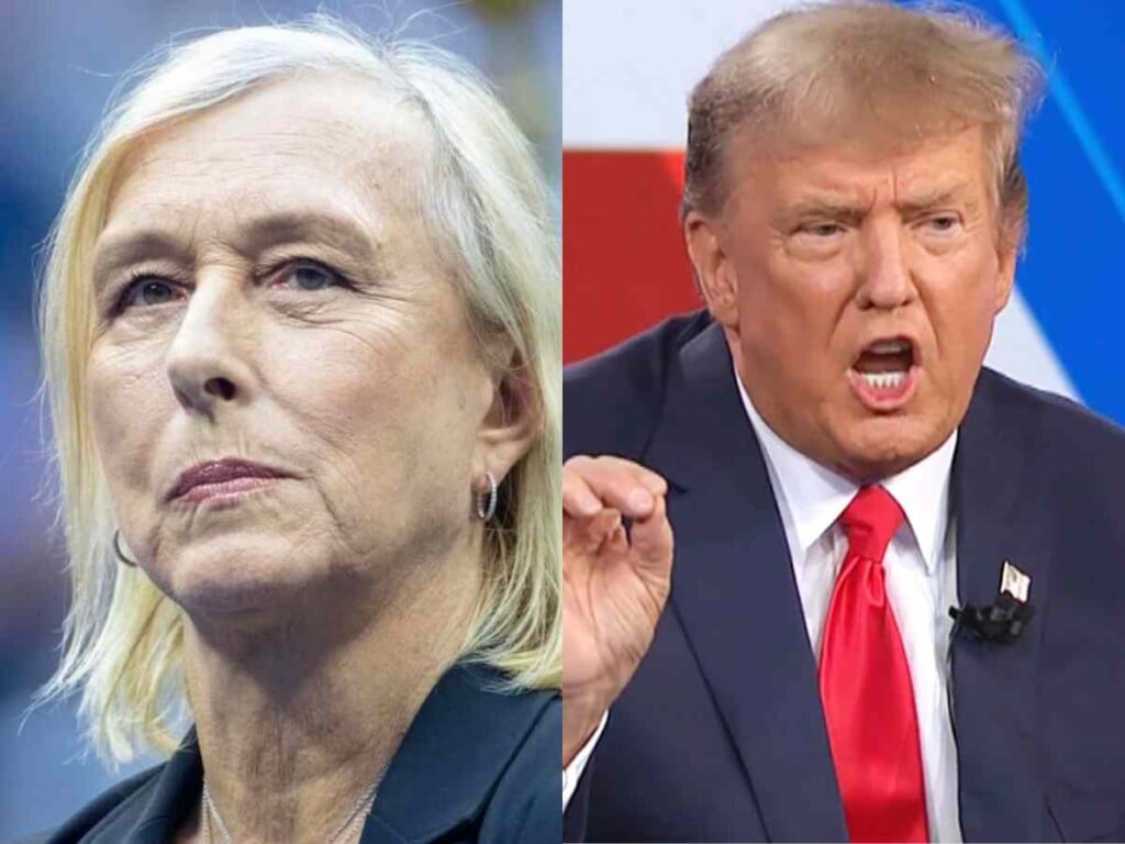 Martina Navratilova reacts as Manhattan Supreme Court issues ultimatum to Donald Trump