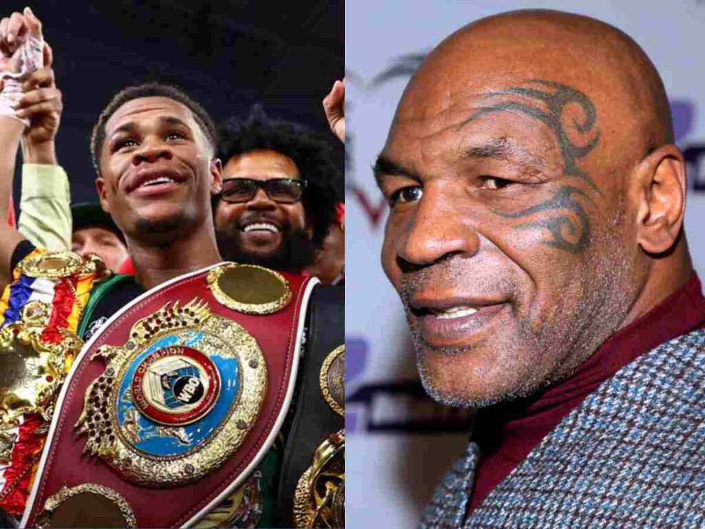 Mike Tyson thinks Devin Haney threat to Gervonta Davis