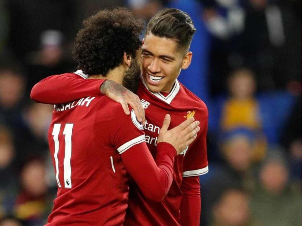 Mo Salah Roberto Firmino Liverpool