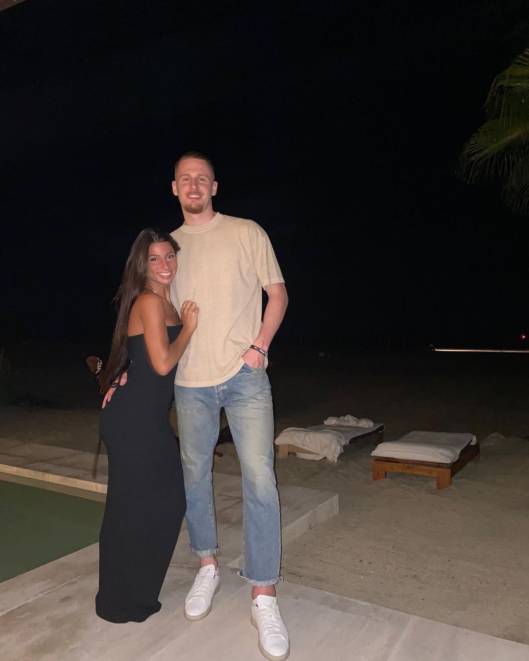 Who is Donte DiVincenzo's girlfriend Morgan Calantoni?