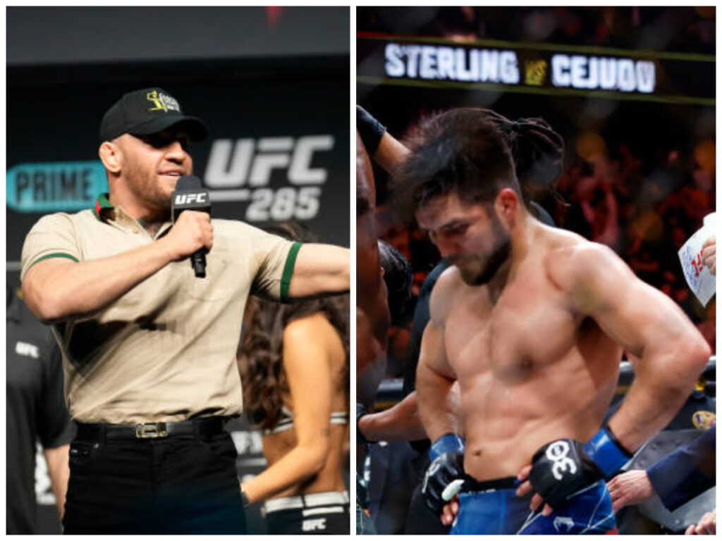 Conor McGregor comments on Henry Cejudo's performance at UFC 288 ( Image source: L/R- Getty Images )